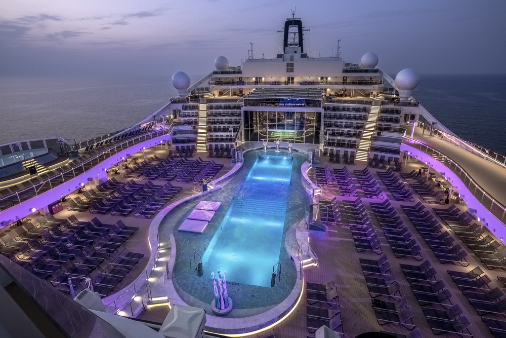 MSC World Europa, La Plage Pool
