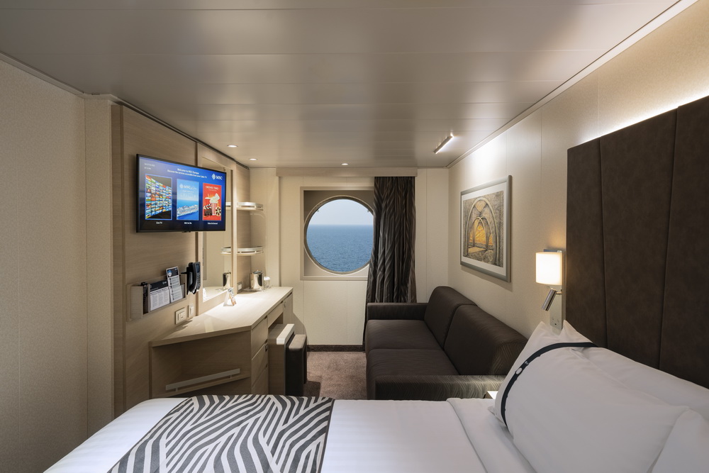 MSC World Europa, Deluxe Ocean View (OR1)
